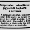 1946.09.01. Jegy nélküli szivarok