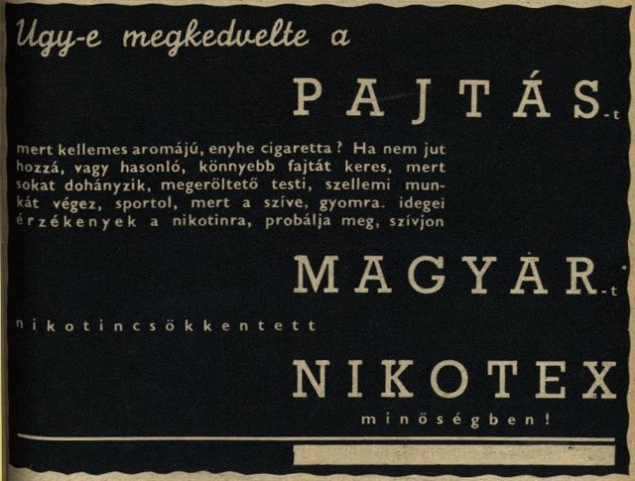 1947.04.23. Pajtás cigaretta