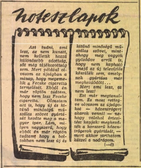 1964.04.23. Fecske cigaretta