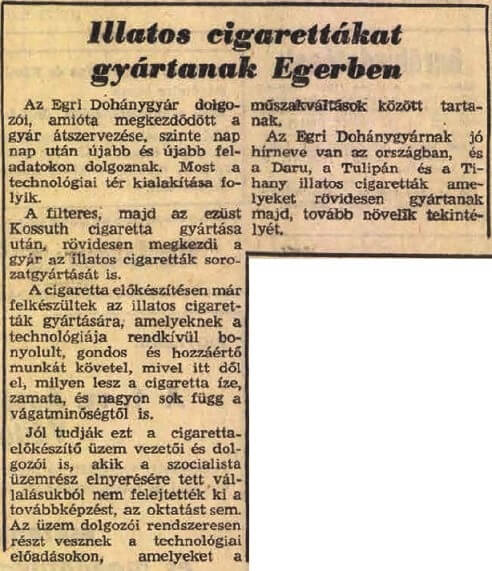1965.08.11. Illatos cigaretták