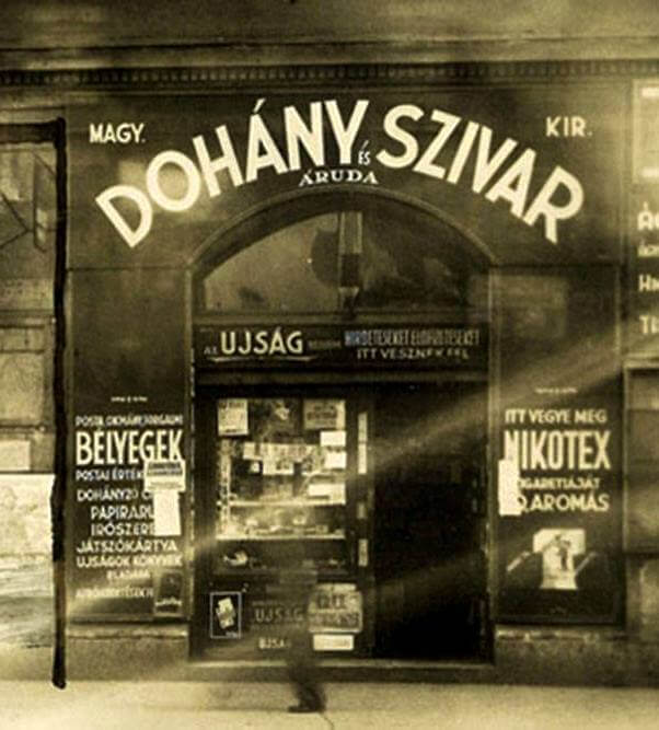 Budapest, Népszínház utca - Dohányáruda