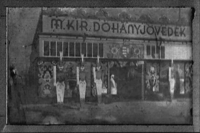 1930 körül - Dohánypavilon