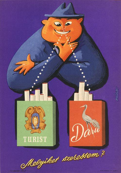 Daru és Turist cigaretta 2. Daru és Turist cigaretta 2.