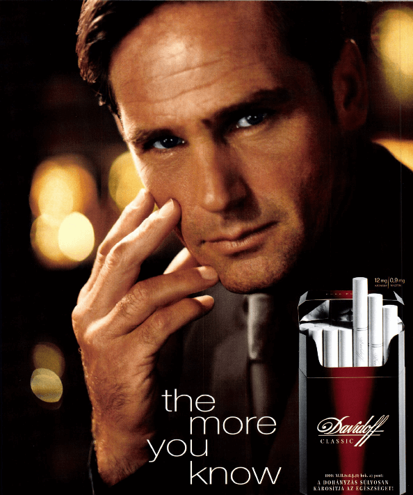 Davidoff cigaretta - 2001/2.