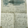 Dohány nagytőzsde levélpapír, 1916