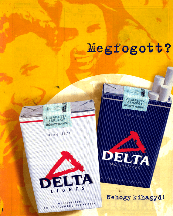 Delta cigaretta - 1995/3.