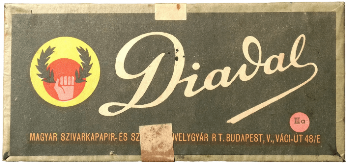 Diadal cigarettahüvely 4. Diadal cigarettahüvely 4.