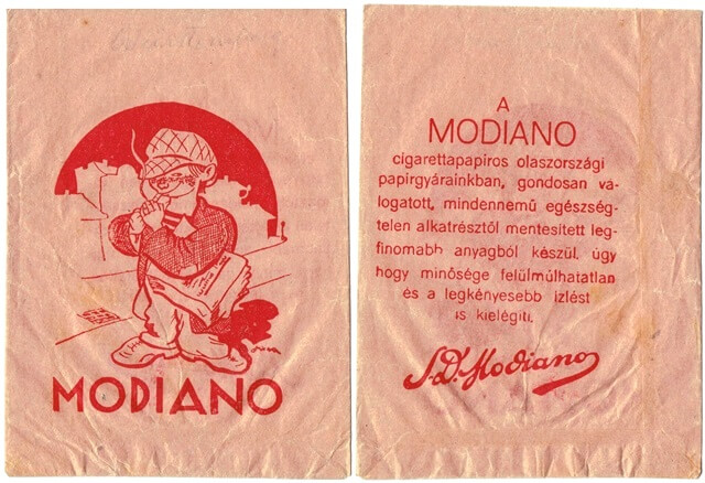 Modiano cigarettapapír 06.