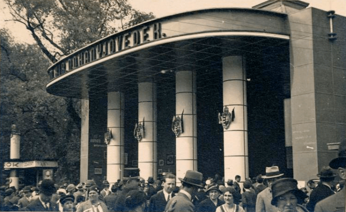 1933 körül - Dohánypavilon 1933 körül - Dohánypavilon
