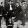 Dohányzó férfiak, 1902