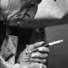 Férfi cigarettával, 1970/2.