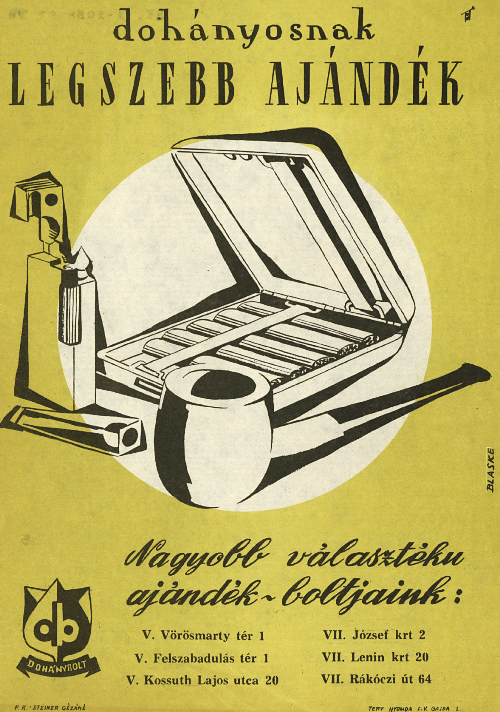Fővárosi Dohánybolt 1. Fővárosi Dohánybolt 1.