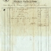 Fuchs Keresztély számlája, 1849