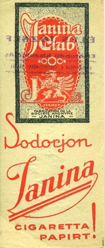 Janina papír és hüvely 10. Janina papír és hüvely 10.