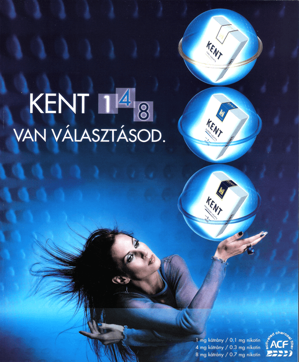 Kent cigaretta - 2001/3.