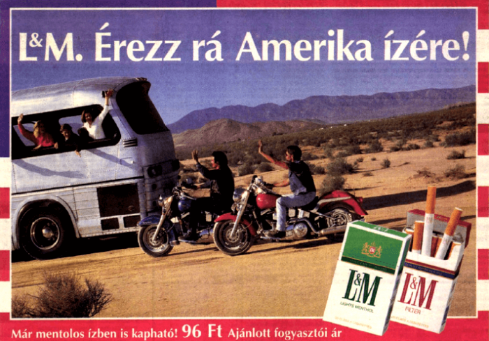 L & M cigaretta - 1995/2.