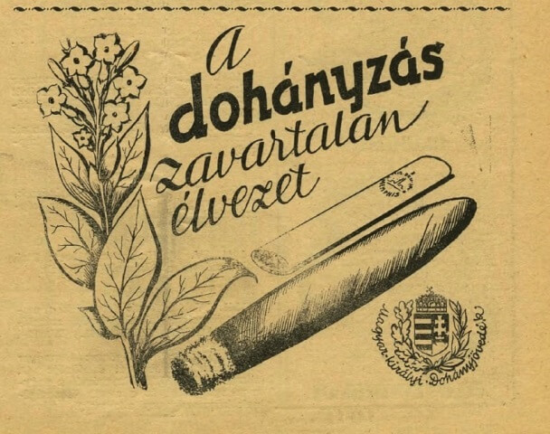 Magyar Királyi Dohányjövedék 3.