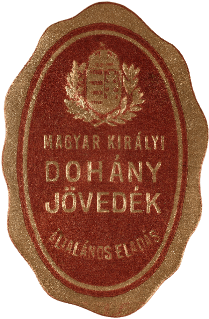 Dohányjövedéki pecsétjegy 11.