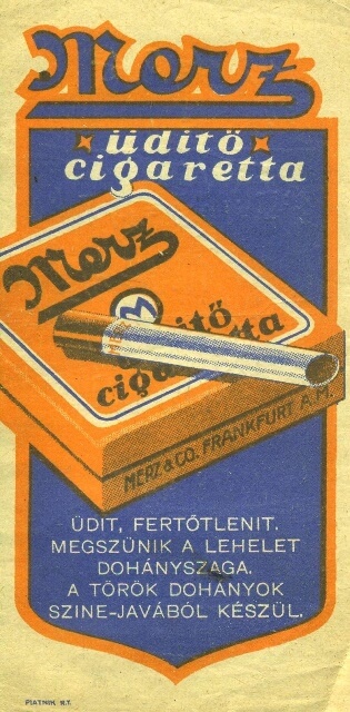 Merz üdítő cigaretta 5.