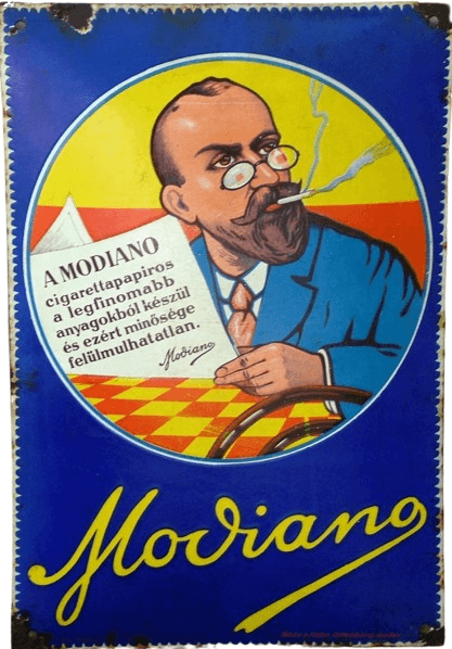 Modiano zománctábla 2. Modiano zománctábla 2.
