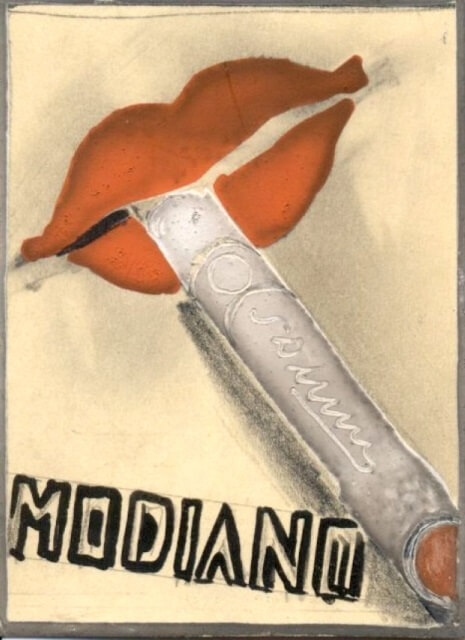 Modiano plakátterv 03. Modiano plakátterv 03.