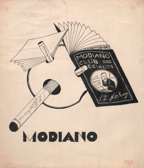 Modiano plakátterv 05.