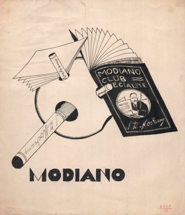 Modiano plakátterv 05. Modiano plakátterv 05.