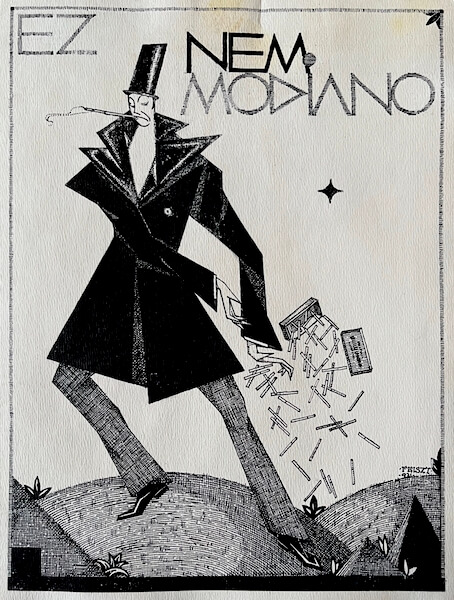 Modiano plakátterv - Feiszt Antal 2. Modiano plakátterv - Feiszt Antal 2.