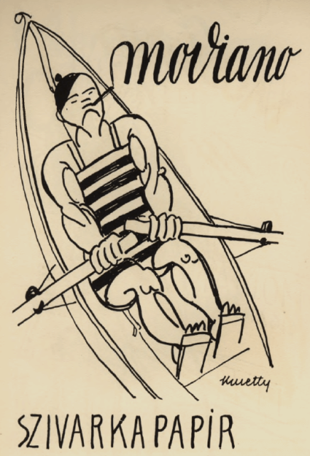 Modiano plakátterv - Kmetty János 1. Modiano plakátterv - Kmetty János 1.