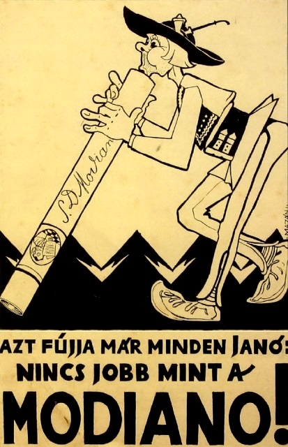 Modiano plakátterv - Mazán László 3.