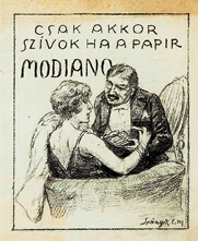 Modiano plakátterv - Spányik Cornél 2.