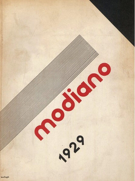 Modiano reklámfüzet 2. Modiano reklámfüzet 2.
