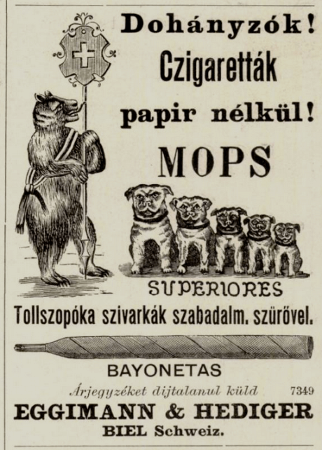 Mops czigaretták