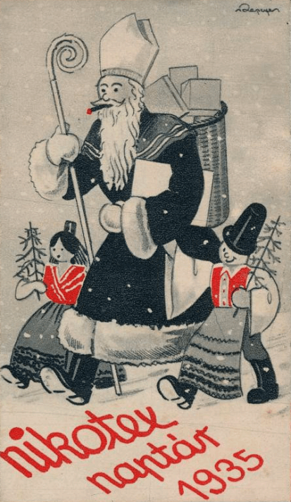 Nikotex naptár 1935.