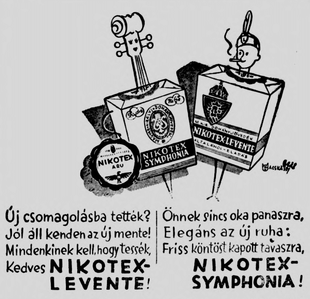 Nikotex-Symphonia és Levente