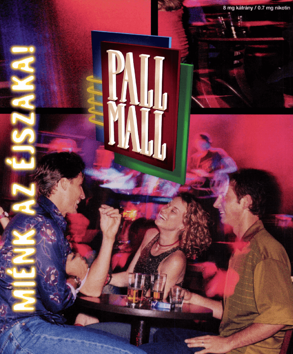 Pall Mall cigaretta - 2000/3.