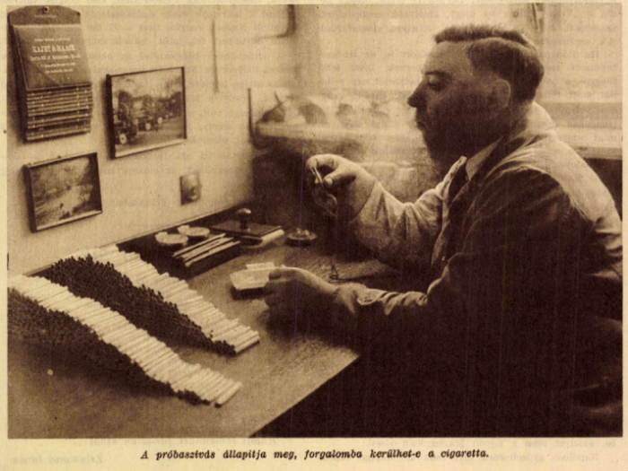 Próbaszívás, 1933