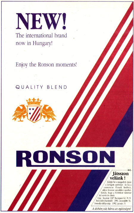 Ronson cigaretta