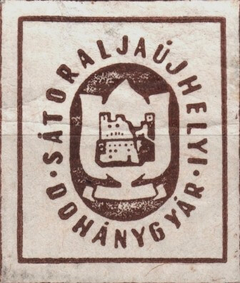 Sátoraljaújhelyi Dohánygyár - címke