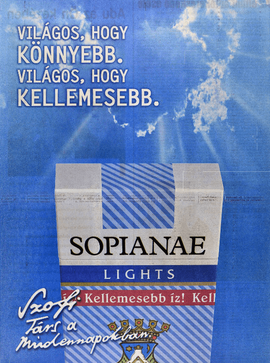 Sopianae cigaretta - 1997/05.