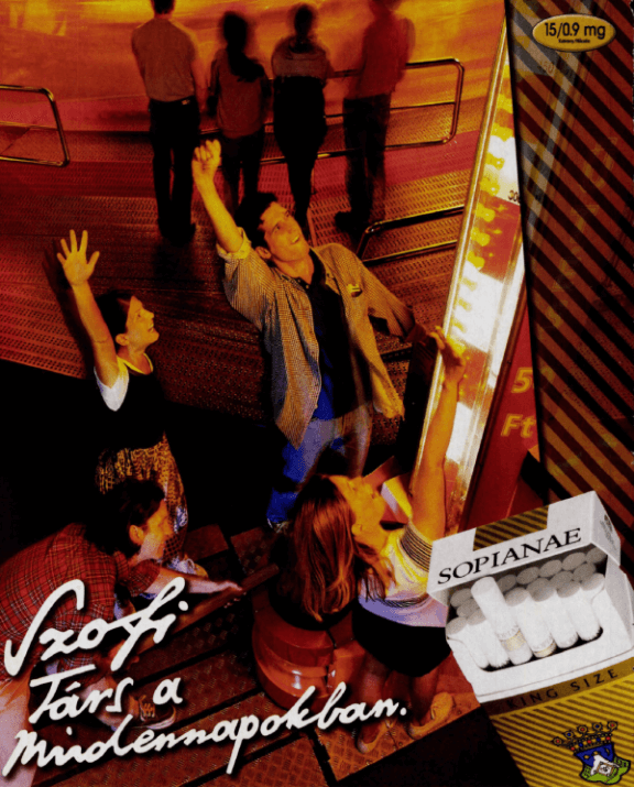 Sopianae cigaretta - 1998/3.