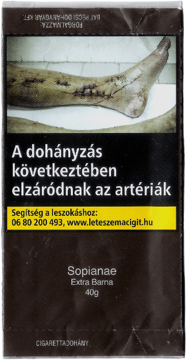 Sopianae cigarettadohány 70.
