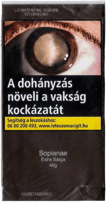 Sopianae cigarettadohány 75.