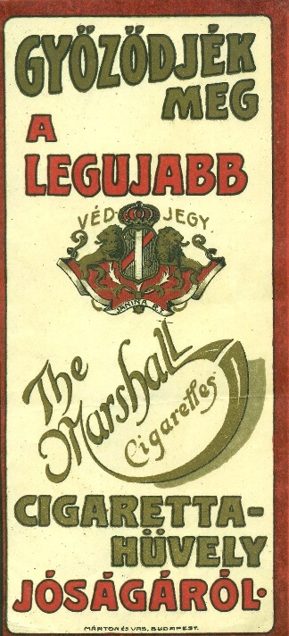 The Marshall cigarettahüvely