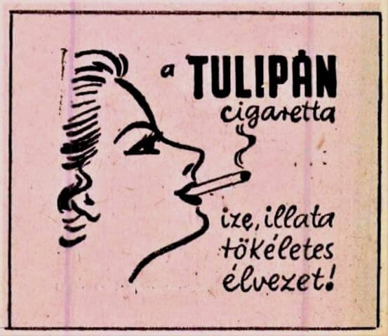 Tulipán cigaretta 2.