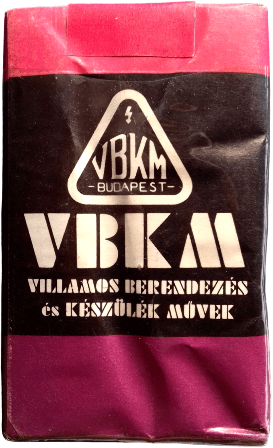 Villamos Berendezés és Készülék Művek 3.