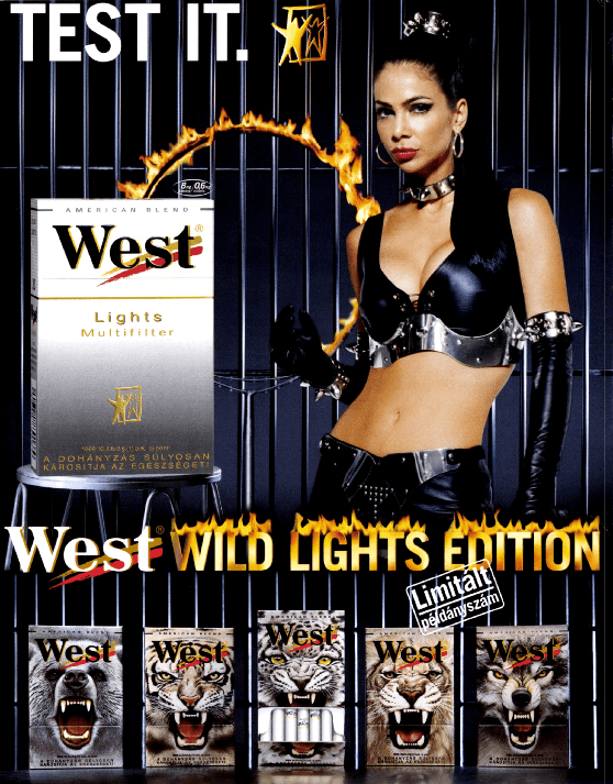 West cigaretta - 2001/2.