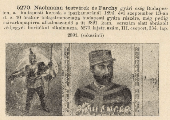 1894.09.13. Boulanger cigarettapapír