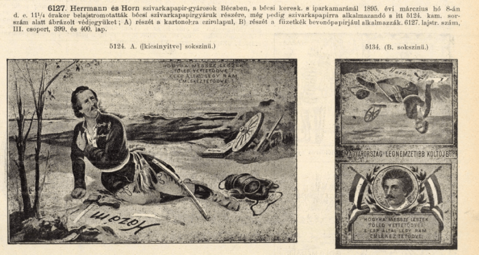 1895.03.08. Petőfi cigarettapapír