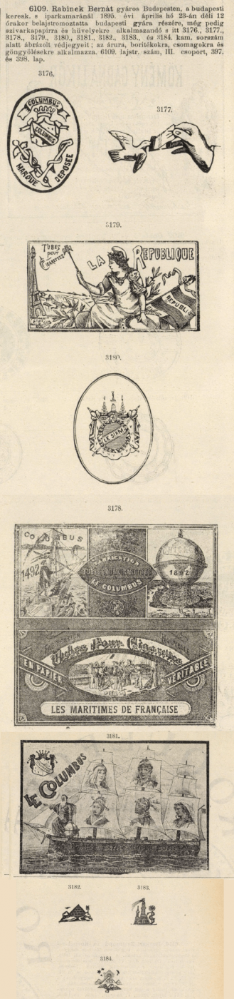 1895.04.23. Védjegyek